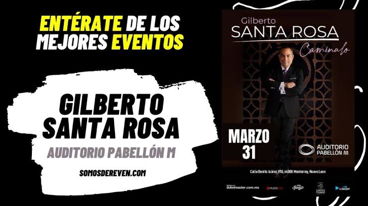 Gilberto Santa Rosa en concierto